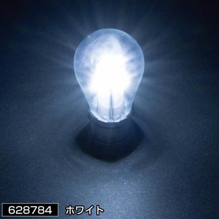 LED S-25 電球タイプソケット式バルブ　5回点滅ストロボタイプ